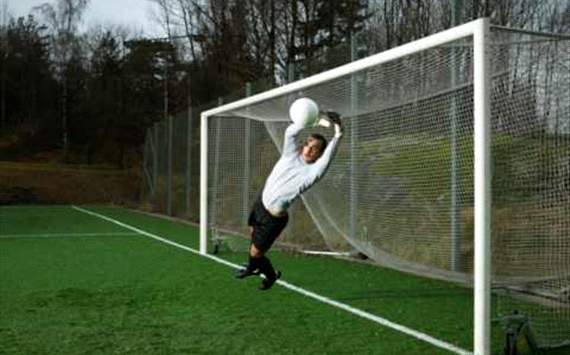 Glove, Goalkeeper catching ball