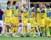 Chievo celebrating Chievo celebrating
