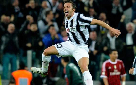 Alessandro Del Piero - Juventus-Ac Milan (Getty Images)