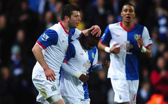 EPL, Blackburn Rovers Vs Sunderland, Junior Hoilett; Grant Hanley