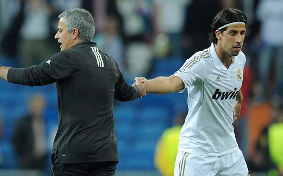 Jose Mourinho; Sami Khedira, Real Madrid