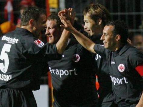 DFB-Pokal: Eintrach Frankfurt jubelt und zieht ins Halbfinale ein