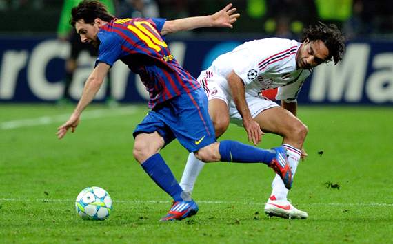 Messi & Nesta - Milan-Barcelona - Champions League