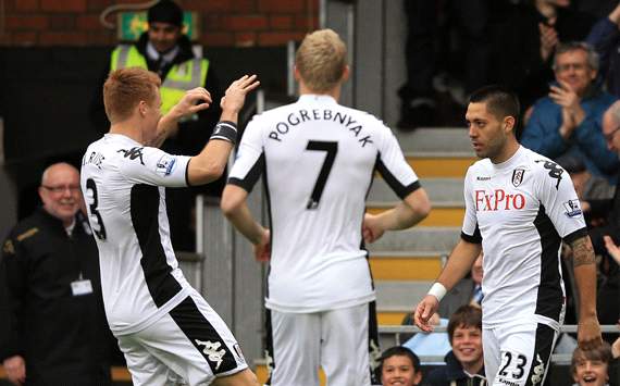 EPL: John Arne Riise - Clint Dempsey - Pavel Pogrebnyak , Fulham v Norwich City