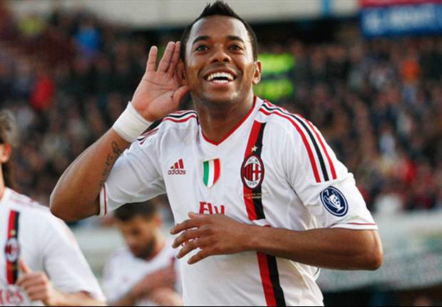 Agent: Robinho is happy at AC Milan