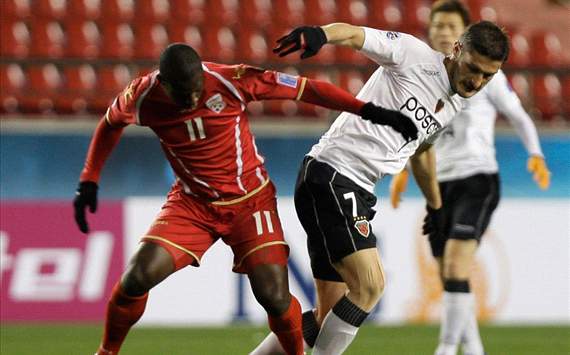 Bruce Djite; Zoran Rendulic - Pohang v Adelaide - ACL
