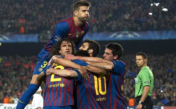 Barcelona celebrates - Barcelona-Milan - Champions League (Getty Images)