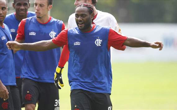 Vagner Love, atacante do Flamengo (Crédito: André Portugal/VIPCOMM)