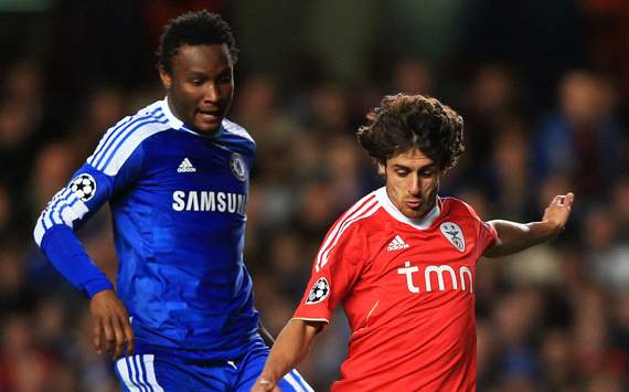 UEFA Champions League :Pablo Aimar - Mikel, Chelsea FC v SL Benfica  