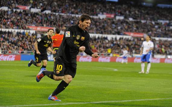 Leo Messi - Zaragoza vs FC Barcelona