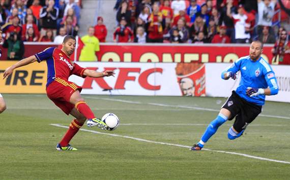 Alvaro Saborio, Real Salt Lake; Matt Pickens, Colorado Rapids; MLS