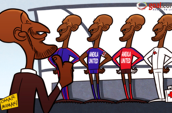 Карикатура дня: Анелька Юнайтед