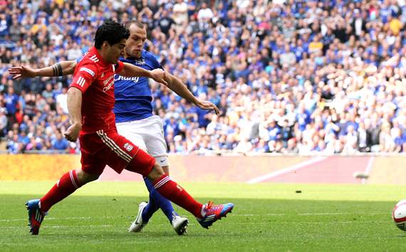 FA Cup: Luis Suarez, Liverpool v Everton
