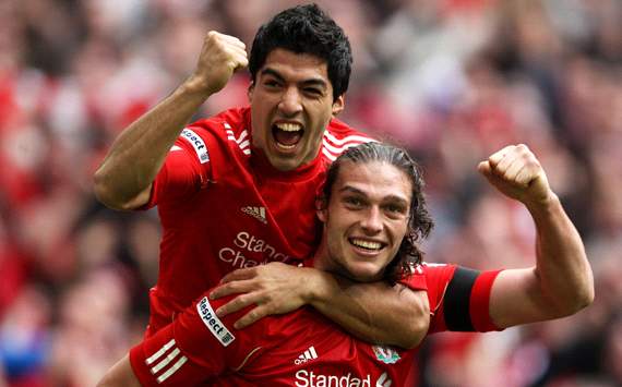 FA Cup: Andy Carroll - Luis Suarez, Liverpool v Everton