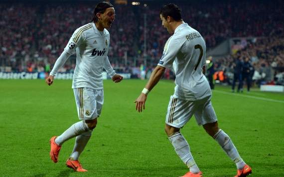 Champions League, FC Bayern Munich vs Real Madrid, Cristiano Ronaldo, Mesut Ozil