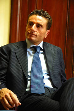 Italian referee Massimo De Santis