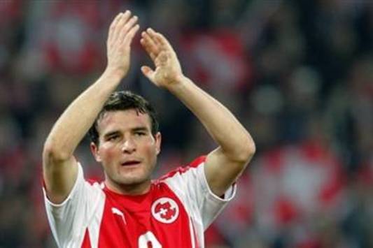 Alexander Frei of Switzerland (AFP)