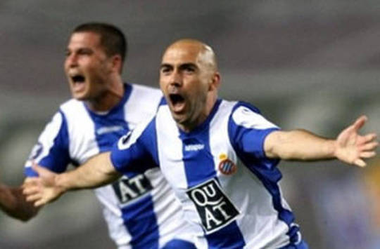 Chica - De la Peña - Espanyol (AFP)