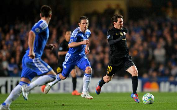 CL - Chelsea FC v Barcelona, Lionel Messi