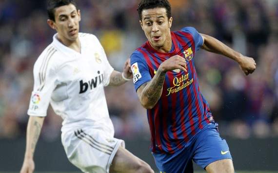 Liga : Thiago Alcantara vs Angel Di Maria (FC Barcelona vs Real Madrid)