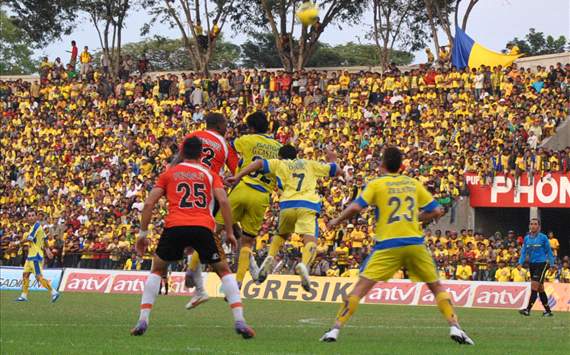 Persija Jakarta Vs. Gresik United (GOAL.com/Hamzah Arfah)