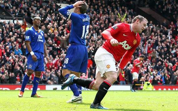 EPL : Wayne Rooney (Manchester United vs Everton)