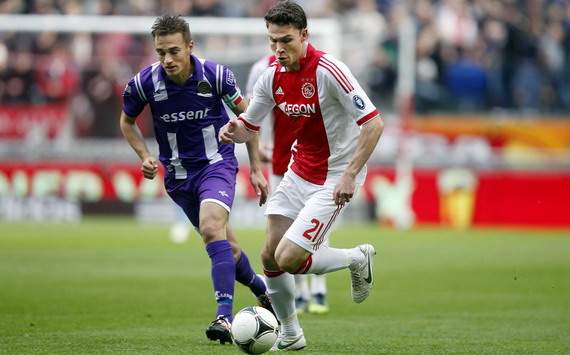 Ajax - FC Groningen, Petter Andersson vs. Derk Boerrigter