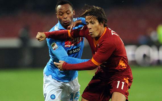 Zuniga & Taddei - Napoli-Roma - Serie A