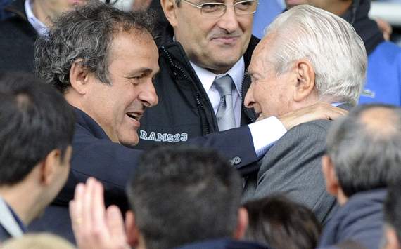 Platini looking forward to Juventus' return to the Champions League