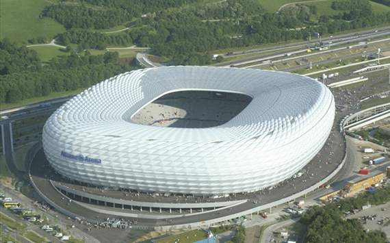In Pictures: Allianz Arena will 'go green' for the first time ever in Champions League final
