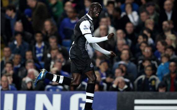 EPL: Papiss Cisse, Chelsea v Newcastle United