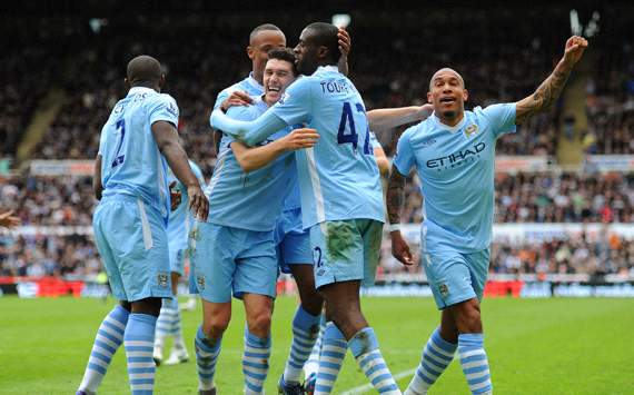 EPL: Yaya Toure, Newcastle United v Manchester City