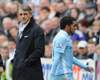 EPL: Roberto Mancini - Carlos Tevez, Newcastle United v Manchester City