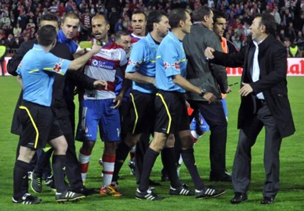 Granada's Dani Benitez hit with three-month ban for bottle throwing incident
