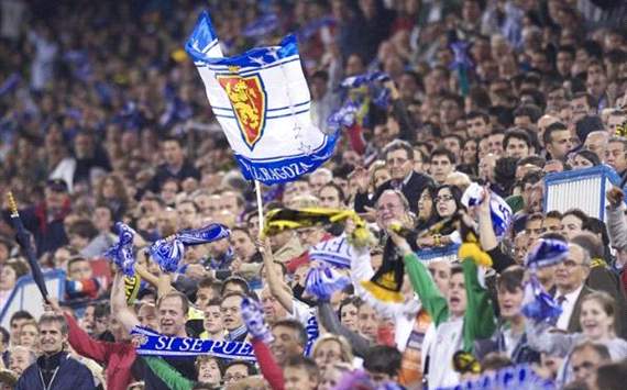Real Zaragoza fans