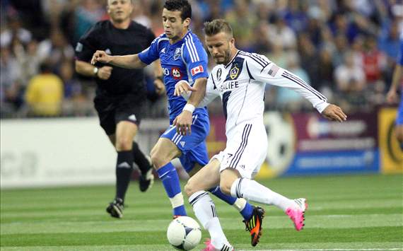 David Beckham, Felipe Martins, Los Angeles Galaxy, Montreal Impact, MLS