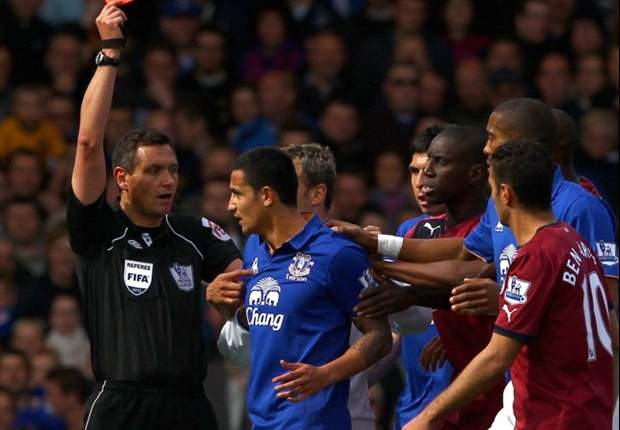 Everton's Cahill red card appeal rejected