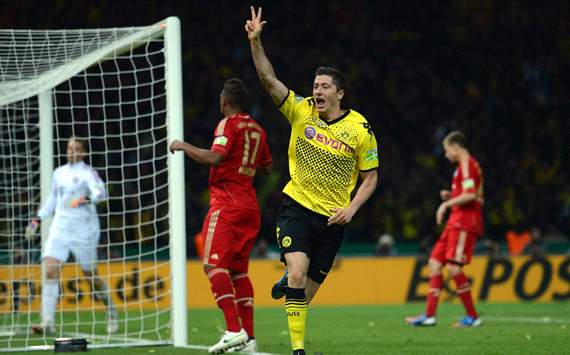 Borussia Dortmund v Bayern München, Robert Lewandowski