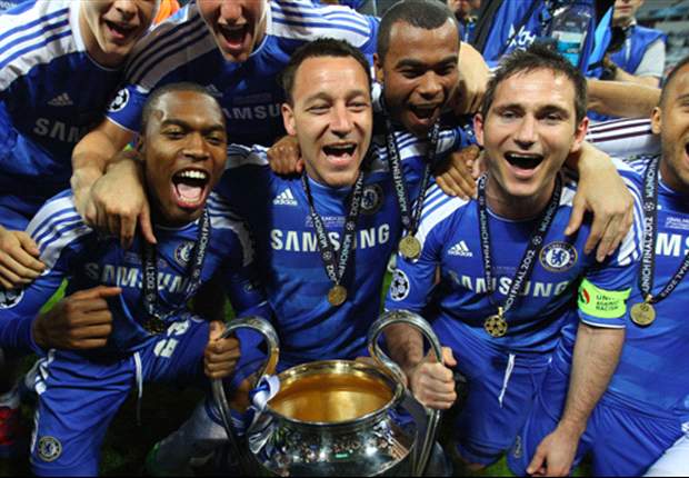 In Pictures: Chelsea celebrate Champions League success