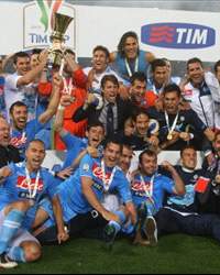 Napoli celebrate Italy Cup