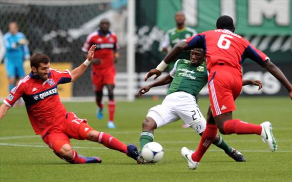 Diego Chara, Gonzalo Segares, Portland Timbers, Chicago Fire, MLS