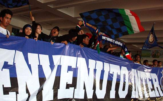 Fans Inter Milan di Indonesia (GOAL.com/Antara)