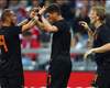 Bayern Munich - Netherlands, Sneijder, Huntelaar and Kuyt
