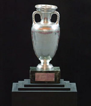 El trofeo de la Eurocopa