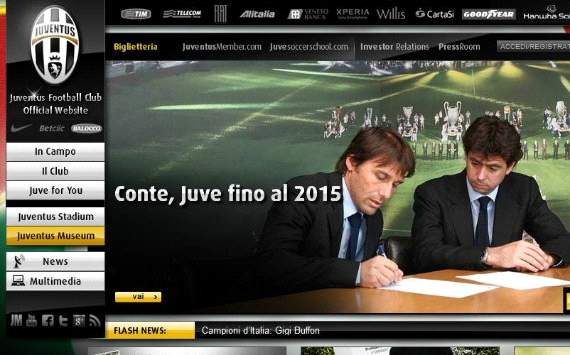 Ufficiale - Conte & Juve insieme fino al 2015
