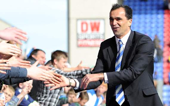 Wigan Athletic manager Roberto Martinez