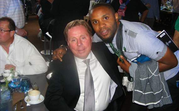 Heineken winner with Harry Redknapp