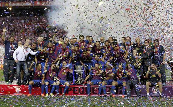 Barcelona, campeon de la Copa del Rey