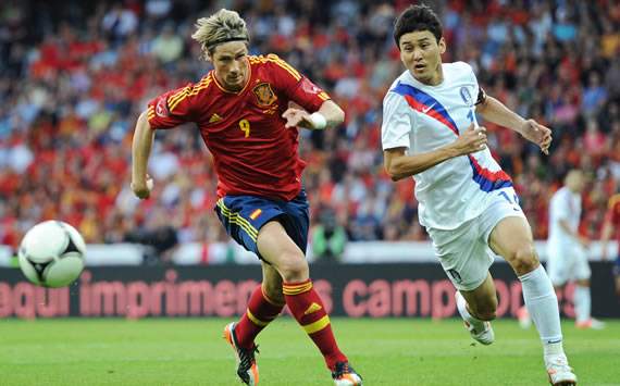 Fernando Torres; Jung Soo Lee, Spain, Korea Republic