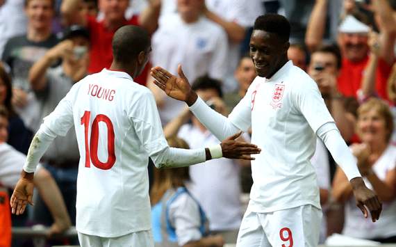 International Friendly:Danny Welbeck - Ashley Young, England v Belgium